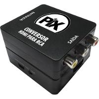Conversor Hdmi Para Rca Preto Pix - 3