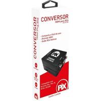 Conversor Hdmi Para Rca Preto Pix - 6