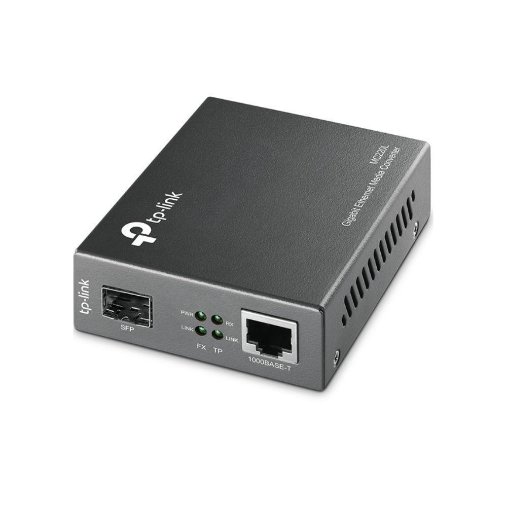Conversor De Midia Gigabit Tp-link Mc220l Sfp - 1