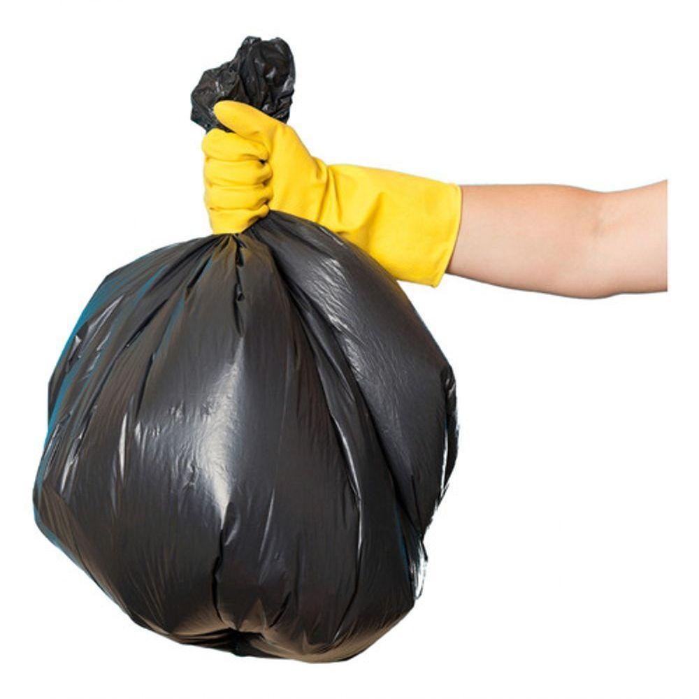 Saco De Lixo 15 Litros Super Reforçado Preto - 100 Unidades - 4
