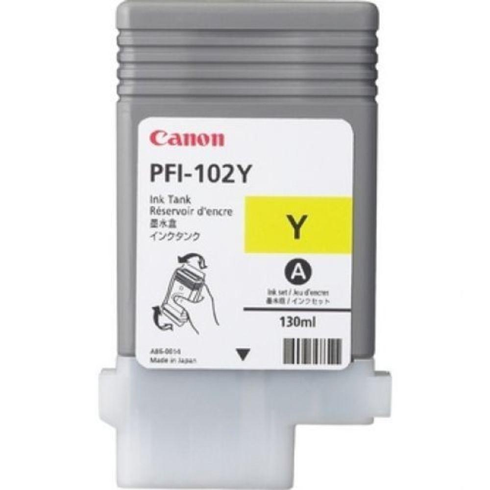 Cartucho Canon Plotter Pfi 102y Amarelo - 1