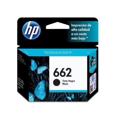 Cartucho Hp 662 Cz103al Cz103ab Preto