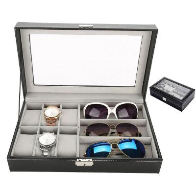 Porta Relogio Oculos De Sol Pulseira Caixa Estojo Expositor Luxo Orgnizaçao Mesa Penteadeira Armario Multiuso Resistente