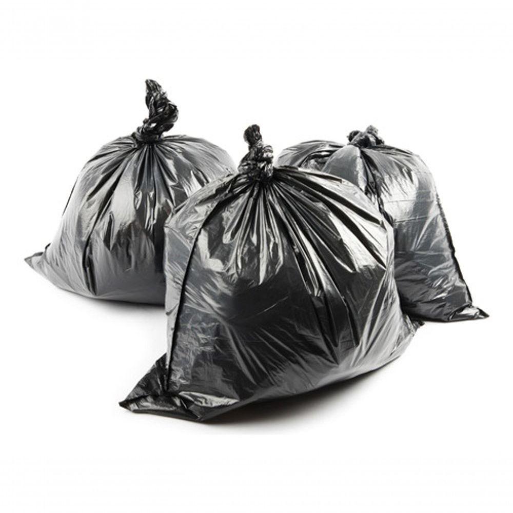 Saco De Lixo 40 Litros Super Reforçado Preto - 100 Unidades - 1