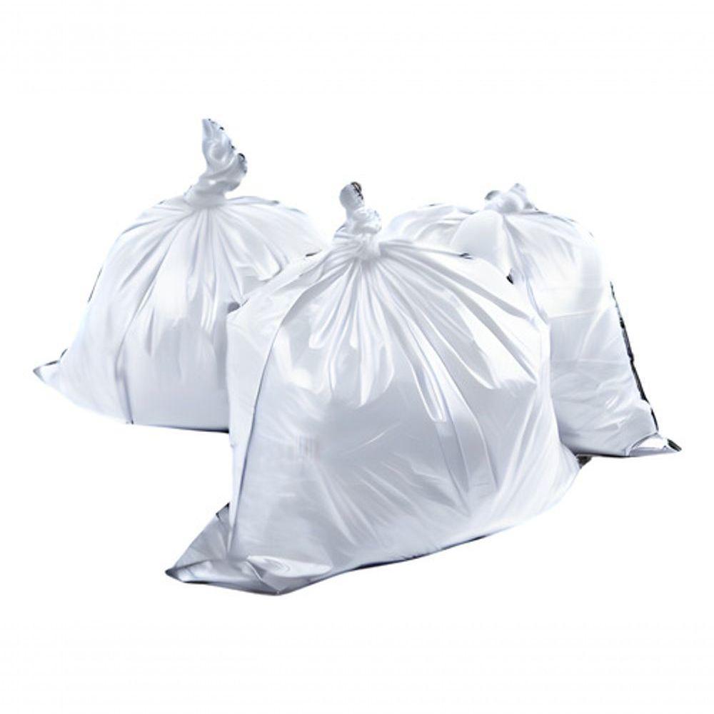 Saco De Lixo 60 Litros Super Reforçado Branco - 20 Unidades - 4