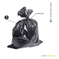 Saco De Lixo 400 Litros Reforçado Preto - 100 Unidades - 2