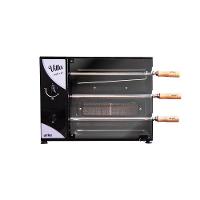 Churrasqueira Assador A Gás Glp Rotativa Elétrica 55 Cm Aço Carbono Infravermelho Vitta3 220v - Arke - 1