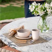 Jogo De Bowl Copa E Cia 6 Peças Harmonie Em Cerâmica Vanilla - 2