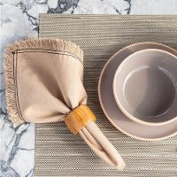 Jogo De Bowl Copa E Cia 6 Peças Harmonie Em Cerâmica Vanilla