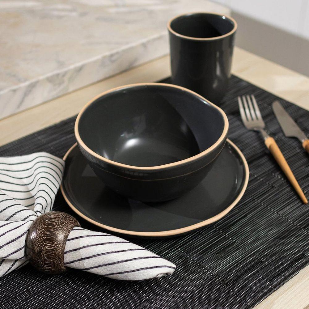 Jogo De Bowl Copa E Cia 6 Peças Vivant Em Cerâmica Cromio - 5