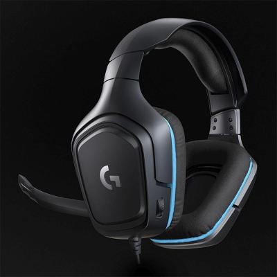 Logitech G432 WiRed 7.1 Surround Fone De Ouvido Preto/blue