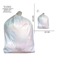 Saco De Lixo 40 Litros Reforçado Branco - 100 Unidades - 3