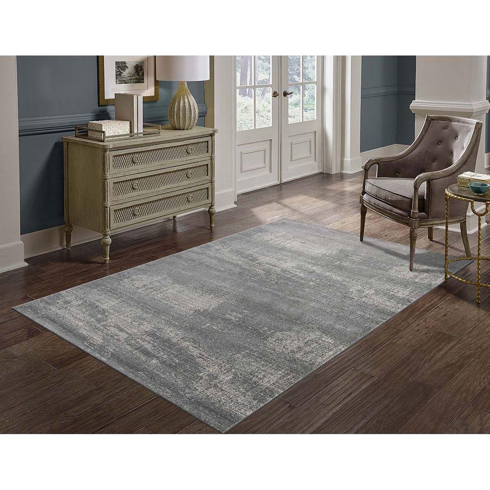 Tapete Sala Egípcio Himalaia 04 Cinza 1,40x2,00m Edantex - 2