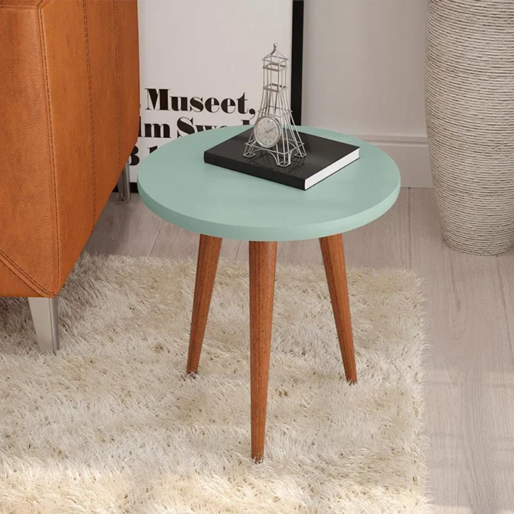Mesa Lateral Leggs Bellagio 44cm Verde - 2