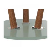 Mesa Lateral Leggs Bellagio 44cm Verde