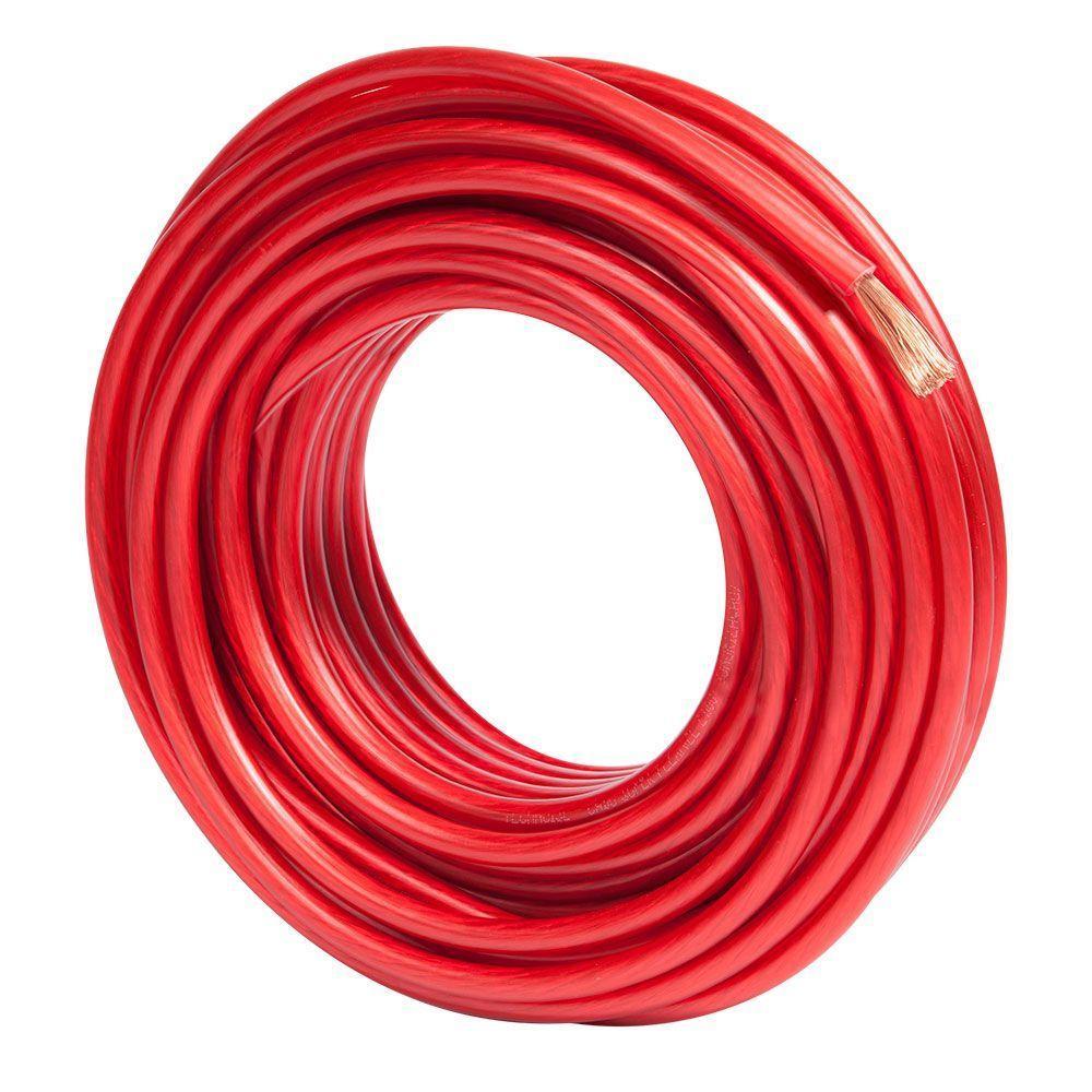 Cabo De Potencia Technoise 100% Cobre Vermelho 50 Mm Rolo 15 - 2