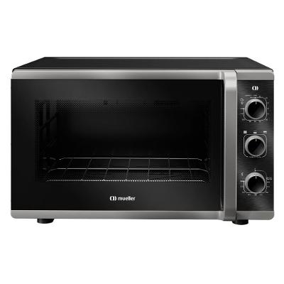 Forno Elétrico De Bancada Mueller 50 Litros E 3 Modos De Assar MFB50K Preto 110V