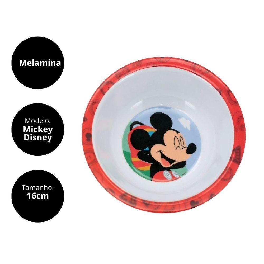 Bowl Melamina Tigela Infantil Mickey Mouse Disney 16cm - Tuut - 3