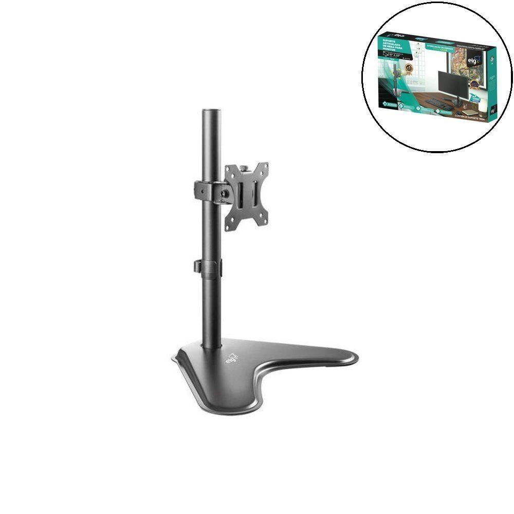 Suporte Para Monitor Articulado De Mesa 15-32" Elg T80n - 3