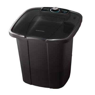 Lavadora Suggar Aleluia AL8002PT 8kg Tanquinho Abertura Superior Preto 220V