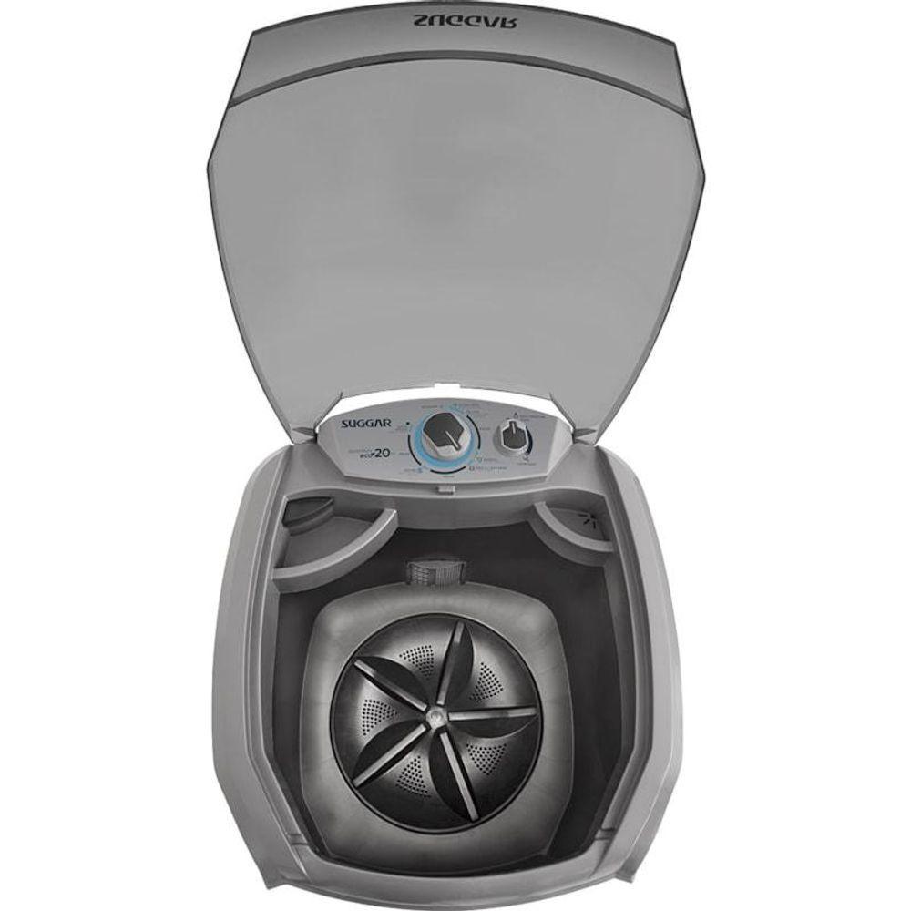 Tanquinho Lavamax Eco 20 Kg Prata Suggar 110V - 9