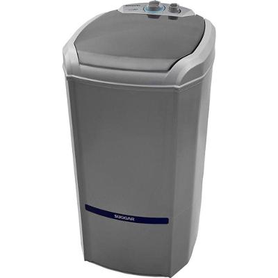 Tanquinho Suggar Lavamax Eco LE2001PR 20kg Superior com 6 Programas e Lava Edredom Prata 110V