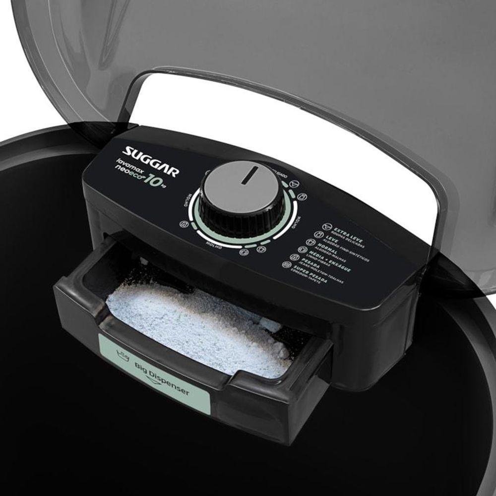 Tanquinho Neo Eco 10kg Preta Suggar 110V - 8