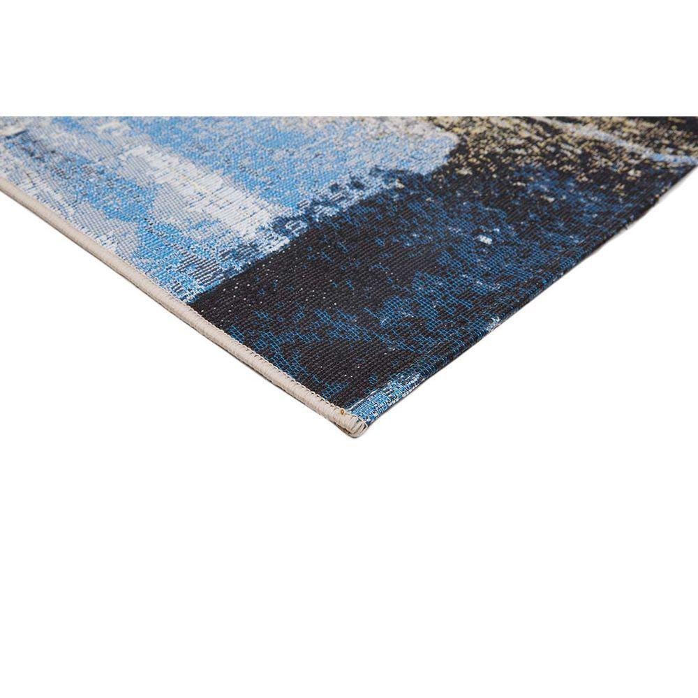 Tapete Sala Egípcio Paris 04 Azul 1,40x2,00m Edantex - 5