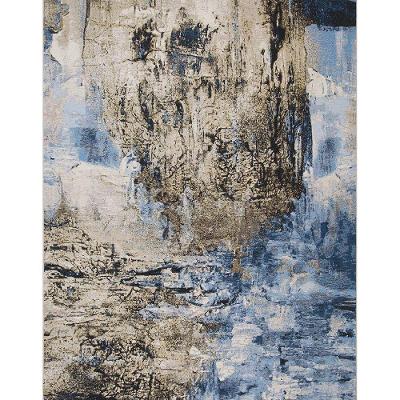 Tapete Sala Egípcio Paris 04 Azul 1,40x2,00m Edantex