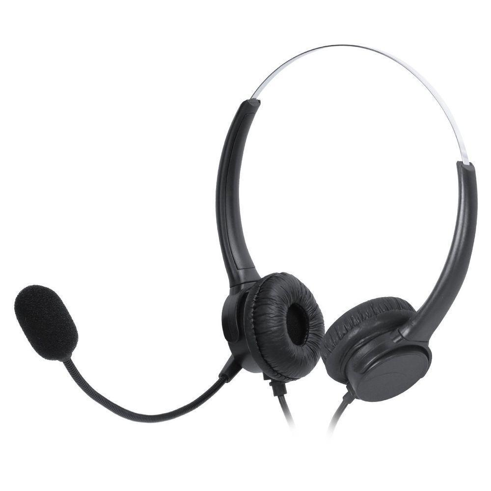 Headset Para Telefone Rj9 Vinik Corp Duo - Vk500rj9 - 6