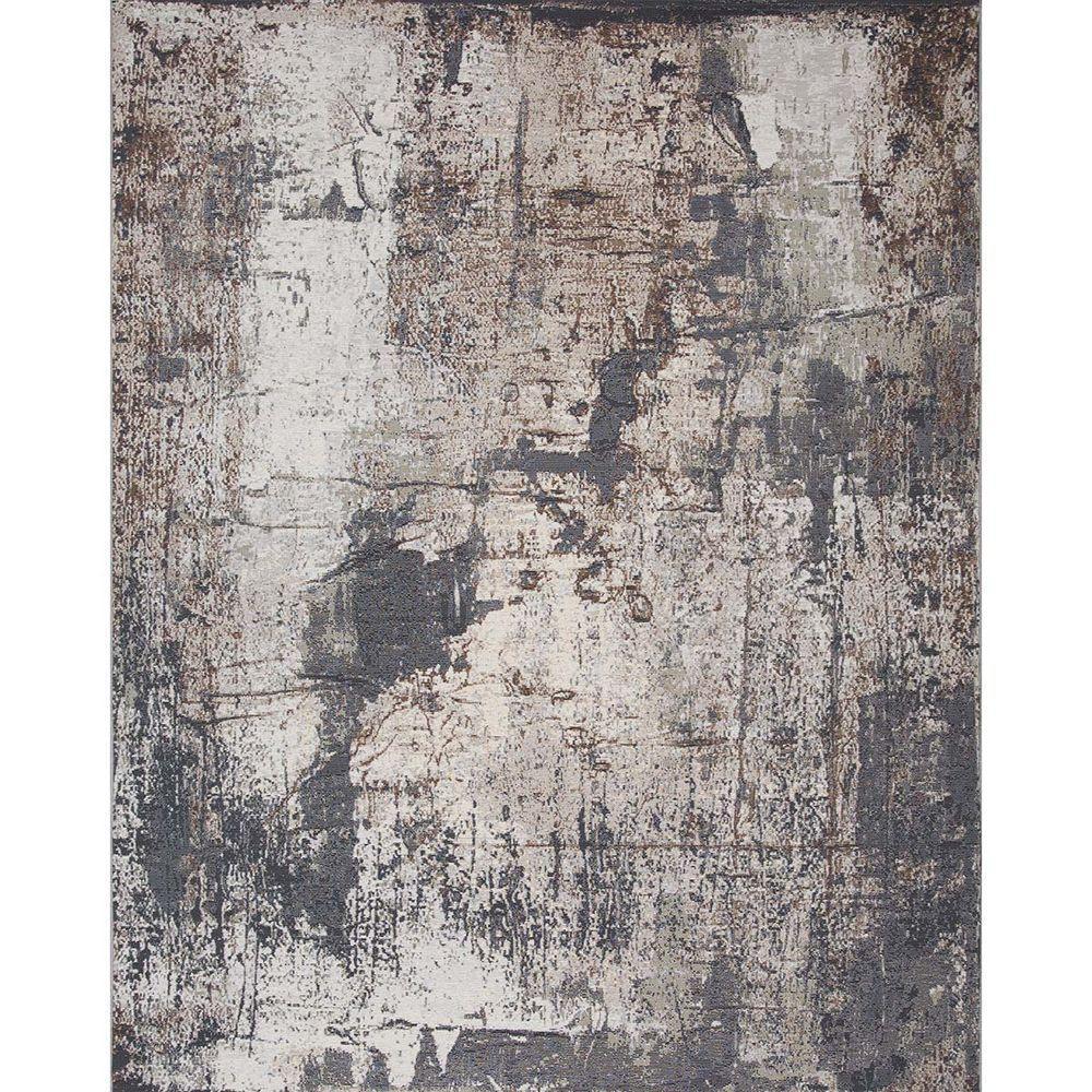 Tapete Sala Egípcio Paris 03 Cinza 3,00x4,00m Edantex - 1