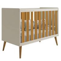 Quarto De Bebê Isis 3 Portas Com Gaveteiro Areia Acetinado Savana - Reller - 8