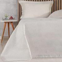Kit Colcha Queen Satinatta Cetim 100% Poliéster 240x260cm Biscuit - 2
