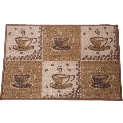 Tapete De Cozinha Colori Antiderrapante 40x60cm Coffe