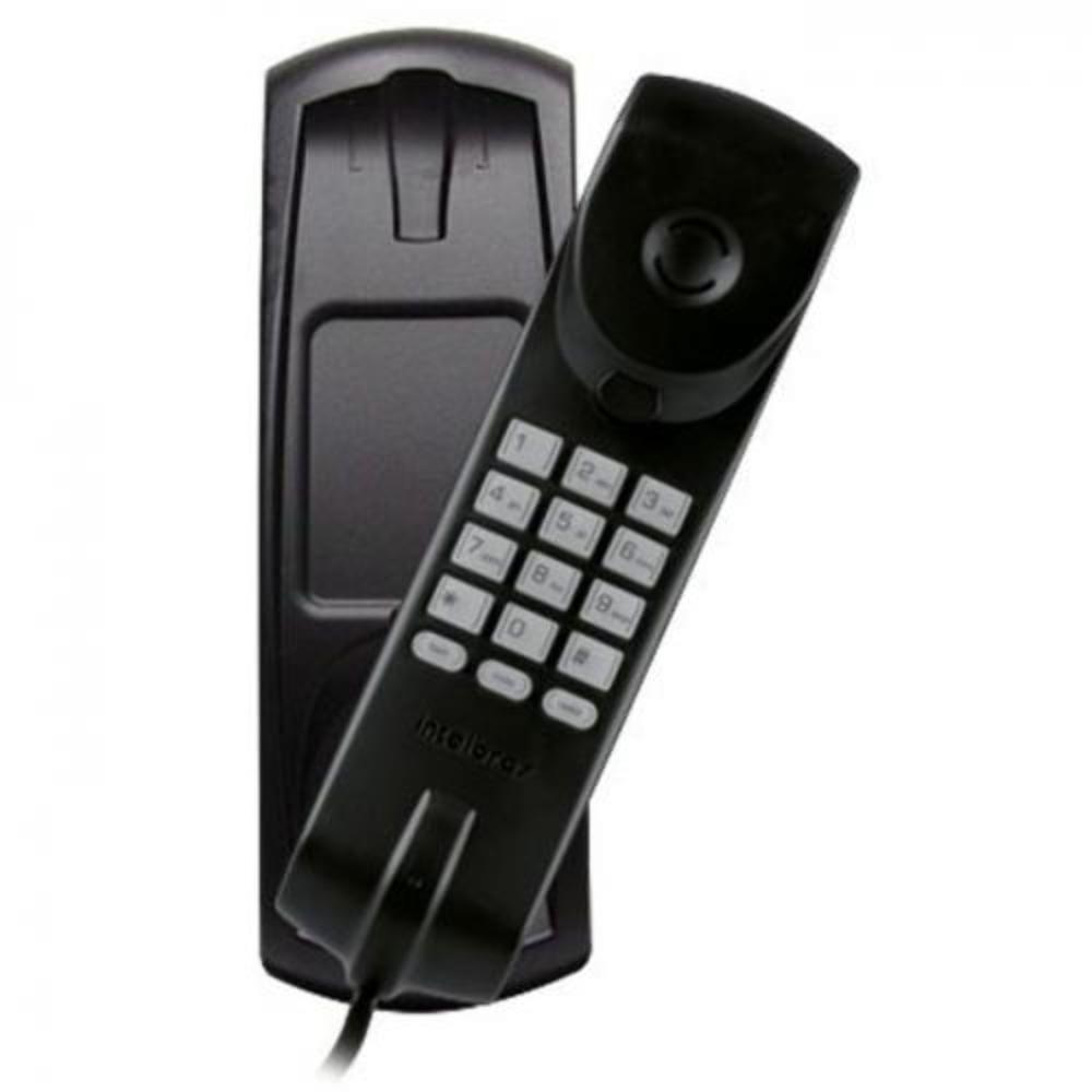 Telefone Gôndola Luminoso Tc20 Preto Intelbras Com Fio - 1