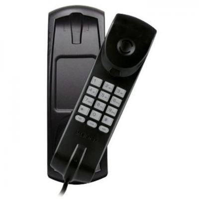 Telefone Gôndola Luminoso Tc20 Preto Intelbras Com Fio