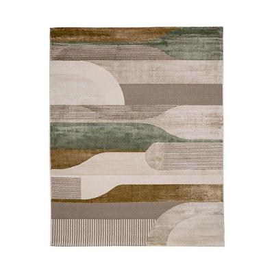 Tapete Sala Turco Milano 02 Bege-verde 2,80x4,00m Edantex