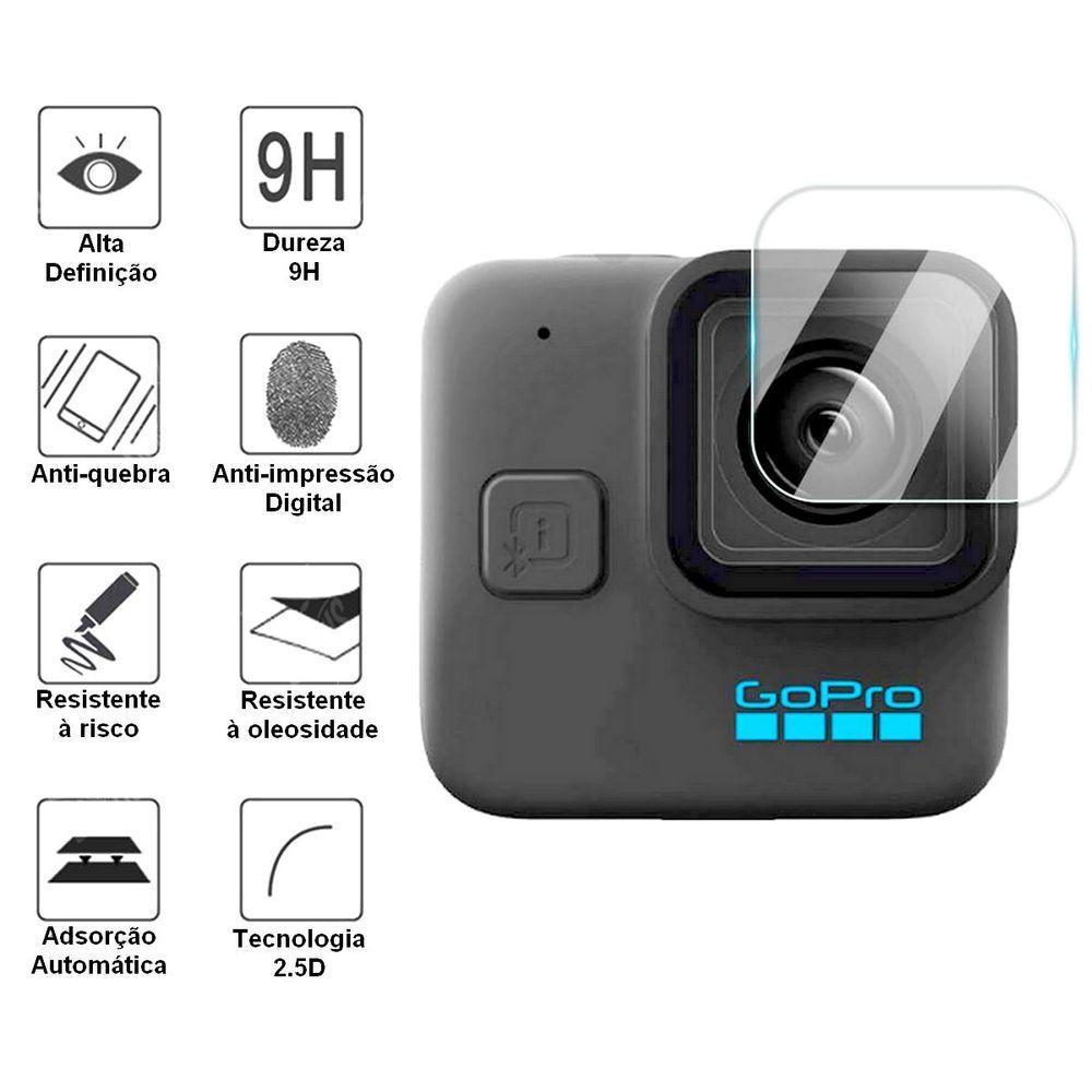 Película de Vidro para Lente de GoPro 11 Black Mini - 4