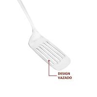 Espátula De Aço Inoxidável Para Frituras 33cm - Ideal Para Chapeiros E Hamburgeres - 2
