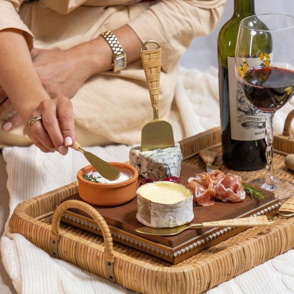 Conjunto De Espátulas Copa E Cia 4 Peças Garbo Rattan - 4