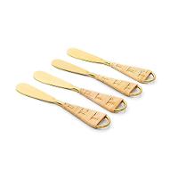 Conjunto De Espátulas Copa E Cia 4 Peças Garbo Rattan - 1