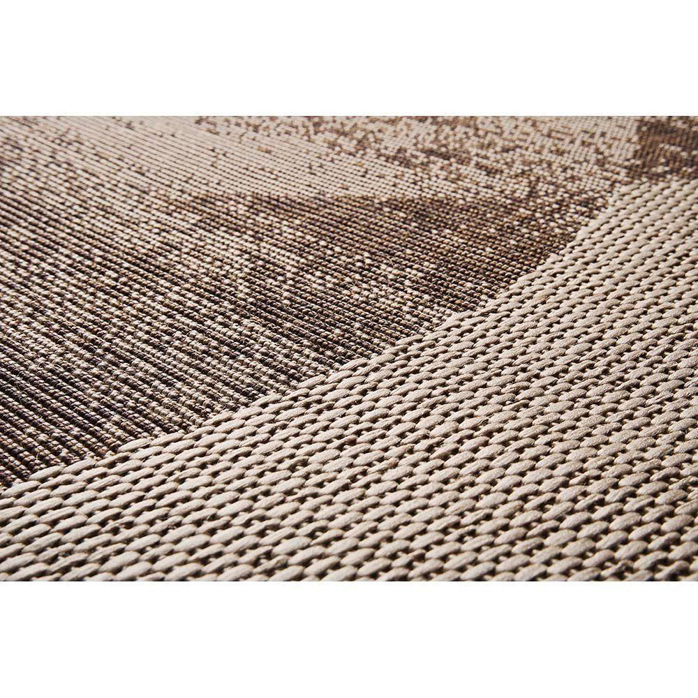 Tapete Sisal Eco Nature Nascente 87 Bege Marrom 3,00x4,00m - 2