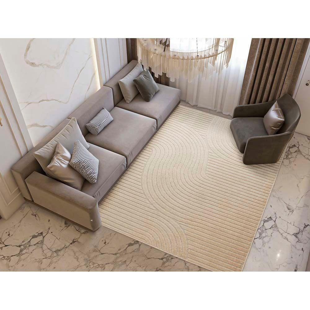 Tapete Para Sala Realce Sand 60 Areia 2,00x2,50m - 2