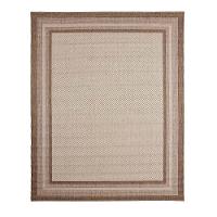 Tapete Sala Sisal Eco-nature Moldura 70 Marrom 3,00x4,00m - 1