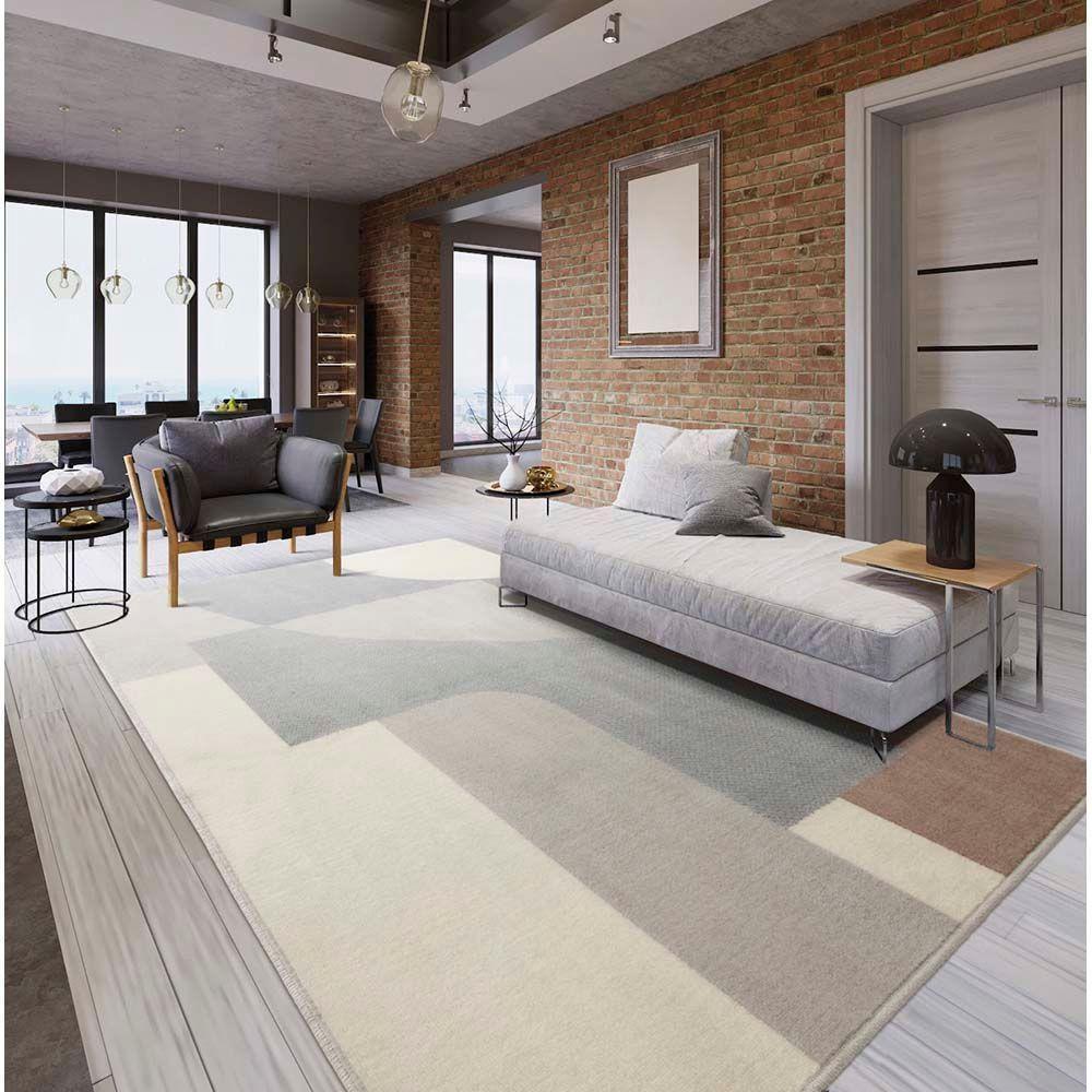 Tapete Para Sala Renaissance Vital 51 Cinza 2,00x2,50m - 3