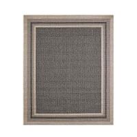 Tapete Sisal Eco Nature Moldura 77 Bege Chumbo 1,00x1,50m - 1