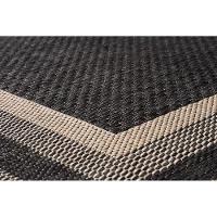 Tapete Sisal Eco Nature Moldura 77 Bege Chumbo 1,00x1,50m - 2