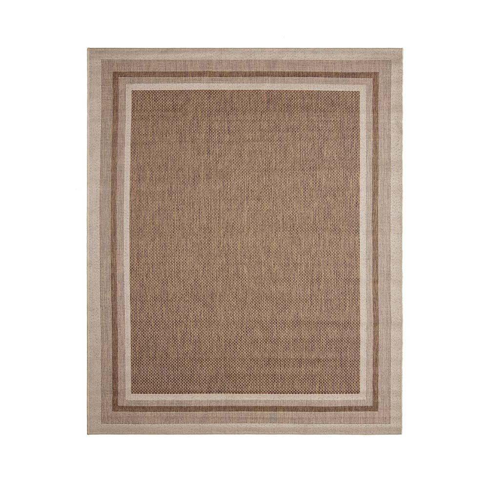 Tapete Sisal Eco Nature Moldura 87 Bege Marrom 1,50x2,00m - 1