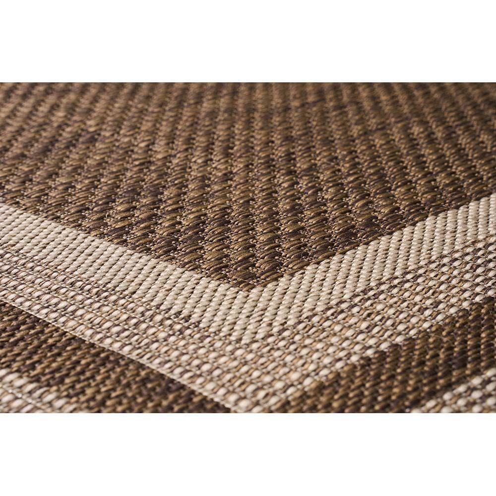 Tapete Sisal Eco Nature Moldura 87 Bege Marrom 1,50x2,00m - 3