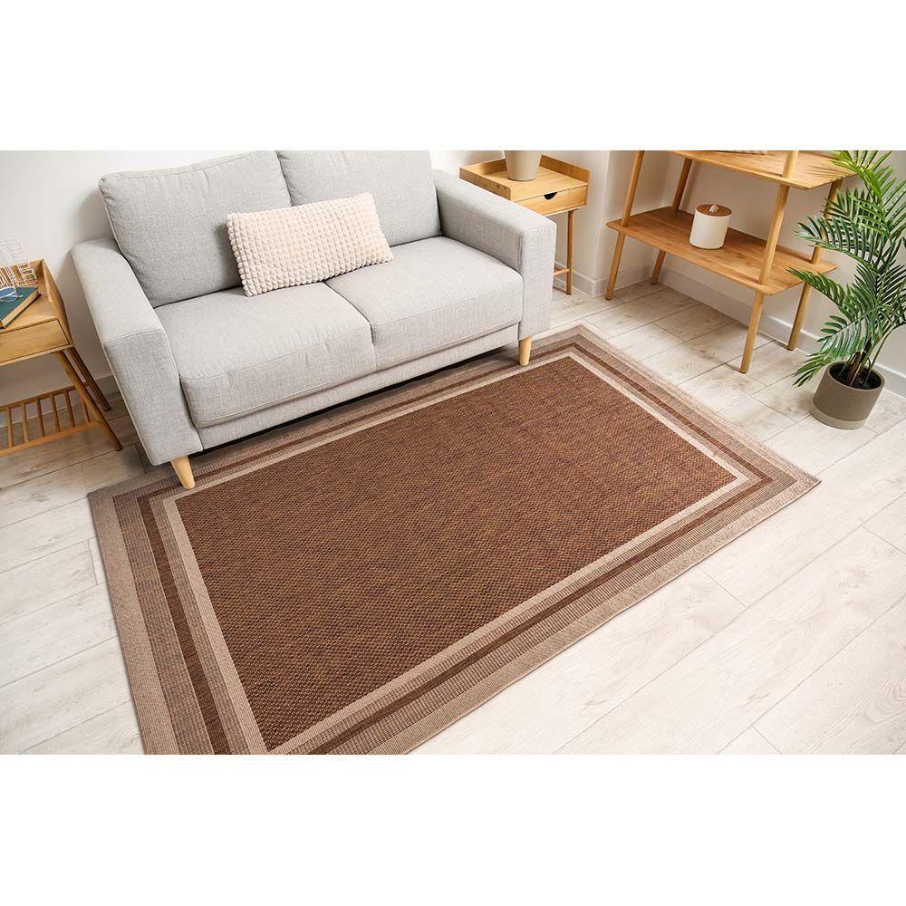 Tapete Sisal Eco Nature Moldura 87 Bege Marrom 1,50x2,00m - 4